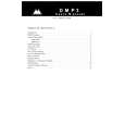 M-AUDIO DMP3 Instrukcja Obsługi