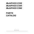 CANON MULTIPASS C560 Katalog Części