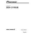 PIONEER DEH-3190UB/XN/ID Instrukcja Obsługi