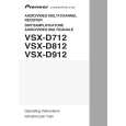 PIONEER VSX-D812-K/MYXJIEW Instrukcja Obsługi