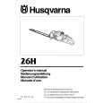 HUSQVARNA 26H Instrukcja Obsługi