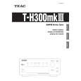TEAC TH300MK3 Instrukcja Obsługi