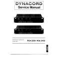 DYNACORD PCA2250 Instrukcja Serwisowa