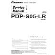 PIONEER PDP-S05-LRXIN Instrukcja Serwisowa