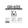 AKAI GX-625 Instrukcja Obsługi