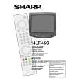 SHARP 14LT45C Instrukcja Obsługi