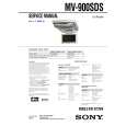 SONY MV900SDS Instrukcja Serwisowa