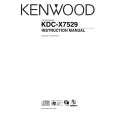 KENWOOD KDC-X7529 Instrukcja Obsługi