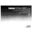 YAMAHA CDX-1120 Instrukcja Obsługi