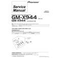 PIONEER GM-X944-3 Instrukcja Serwisowa
