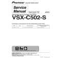 PIONEER VSX-C502-S/SAXU Instrukcja Serwisowa