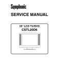 SYMPHONIC CSTL20D6 Instrukcja Serwisowa