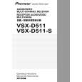 PIONEER VSX-D511-S/NTXJI Instrukcja Obsługi