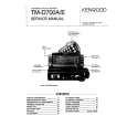 KENWOOD TM-D700A Instrukcja Serwisowa