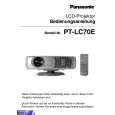 PANASONIC PTLC70E Instrukcja Obsługi