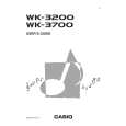 CASIO WK3700 Instrukcja Obsługi