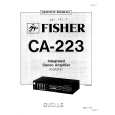 FISHER CA223 Instrukcja Serwisowa