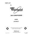 WHIRLPOOL ACE184XT1 Katalog Części