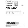 PIONEER CDJ-400/NKXJ Instrukcja Serwisowa