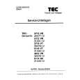 TEC 3719VT Instrukcja Serwisowa