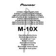 PIONEER M-10X/MY6 Instrukcja Obsługi