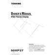 TOSHIBA 50XP27 Instrukcja Obsługi