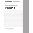 PIONEER CU-PDSP-1/KU Instrukcja Obsługi