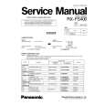 PANASONIC RXFS400 Instrukcja Serwisowa