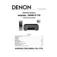 DENON DMD-F10 Instrukcja Serwisowa