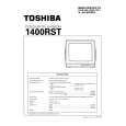 TOSHIBA 1400RST Instrukcja Serwisowa