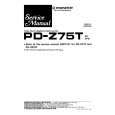 PIONEER PD-Z75T Instrukcja Serwisowa