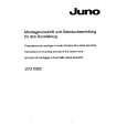 JUNO-ELECTROLUX JDU2322B Instrukcja Obsługi