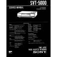 SONY SVT5000 Instrukcja Serwisowa