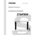 TOSHIBA 27AFX54 Instrukcja Serwisowa