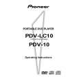 PIONEER PDV-LC10/ZY Instrukcja Obsługi