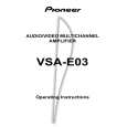 PIONEER VSA-E03/HYXJI Instrukcja Obsługi
