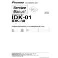 PIONEER IDK-80/XCN/WL5 Instrukcja Serwisowa