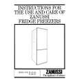 ZANUSSI Zi220/95 Instrukcja Obsługi