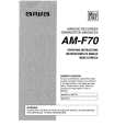 AIWA AMF70 Instrukcja Obsługi