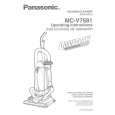 PANASONIC MCV7581 Instrukcja Obsługi