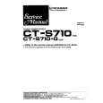 PIONEER CT-S710-G Instrukcja Serwisowa