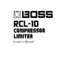 BOSS RCL-10 Instrukcja Obsługi