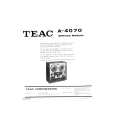 TEAC A-4070 Instrukcja Serwisowa