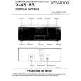 KENWOOD X45 Instrukcja Serwisowa