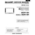 SHARP 76DW18H Instrukcja Serwisowa