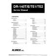 ALINCO DR-140TE2 Instrukcja Serwisowa