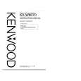 KENWOOD KXW6070 Instrukcja Obsługi