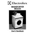 ELECTROLUX WD1035 Instrukcja Obsługi