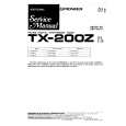 PIONEER TX200Z Instrukcja Serwisowa