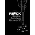 REVOX A36 Instrukcja Serwisowa